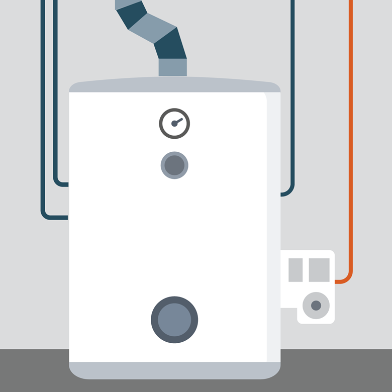 illustration of a boiler